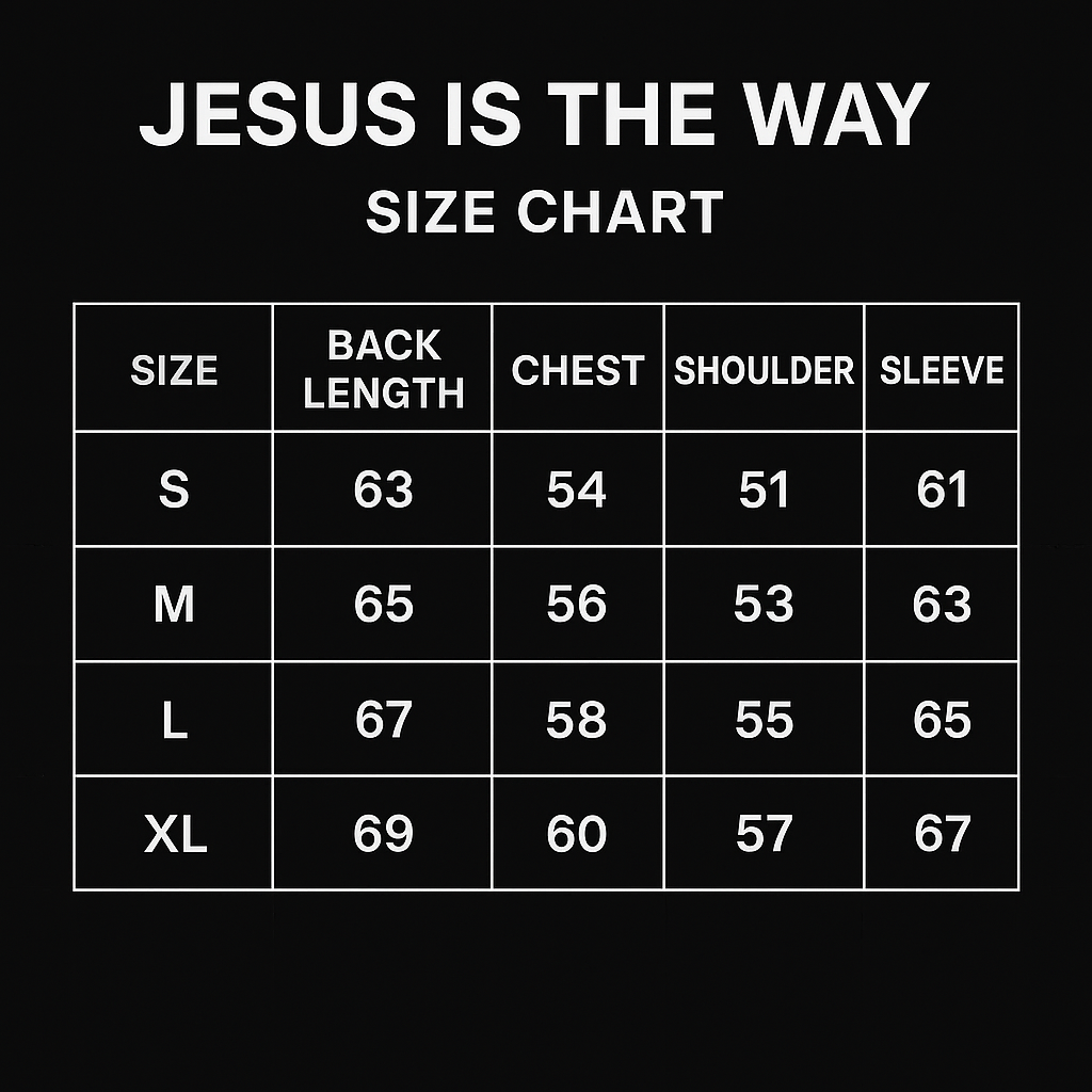 Jesus is the way Longsleeve Orange