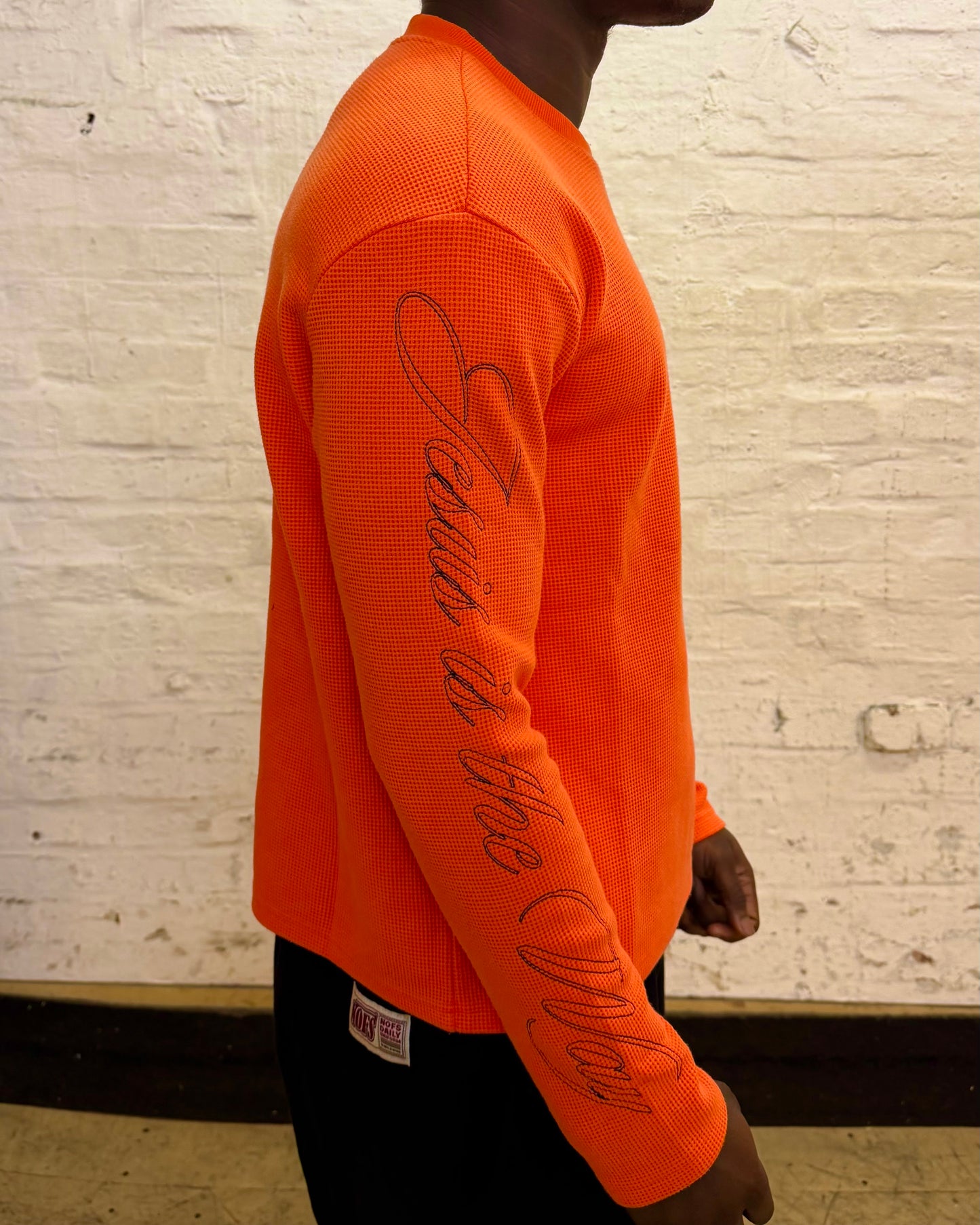 Jesus is the way Longsleeve Orange
