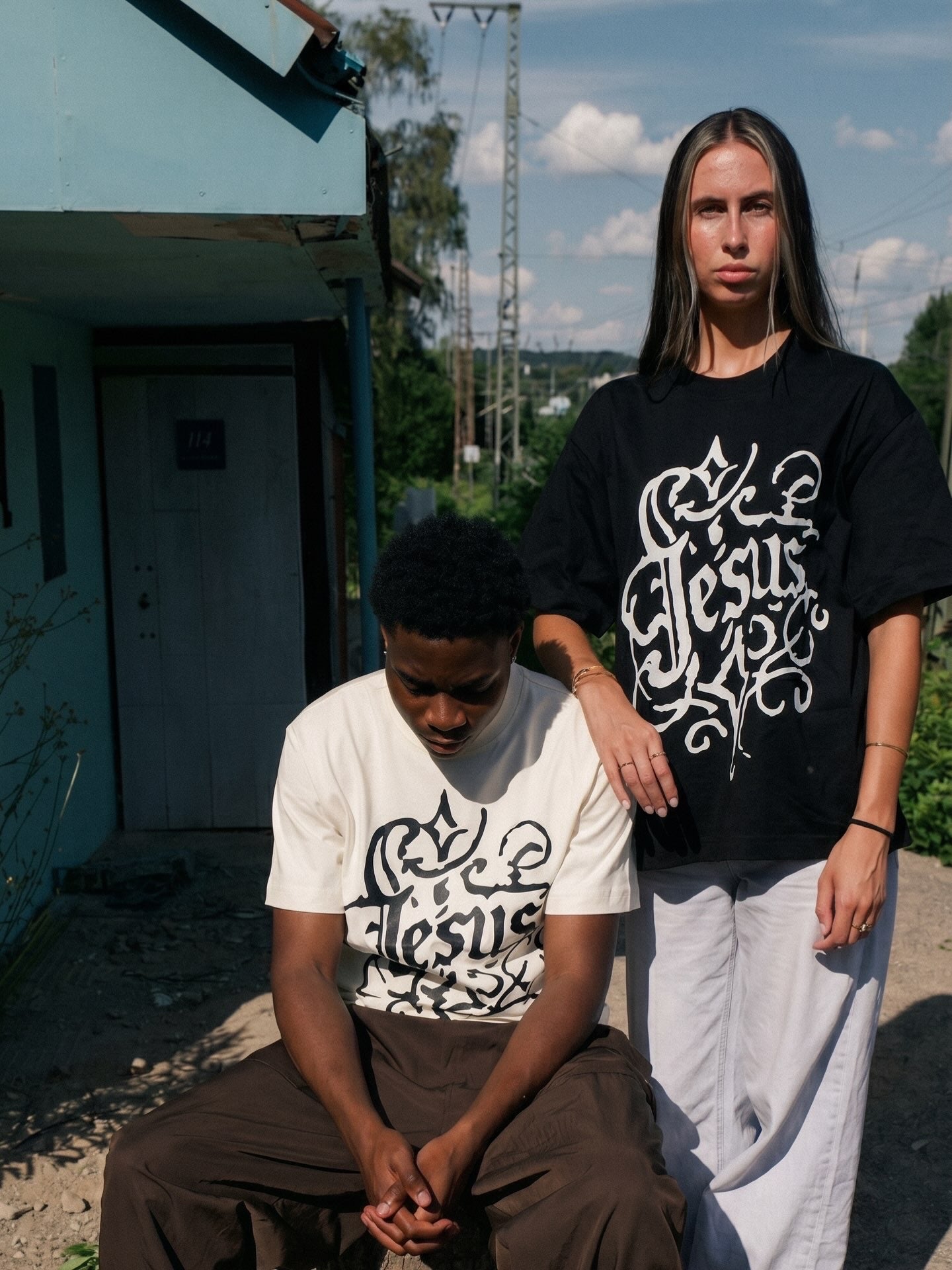 JESUS.™ Tee Black