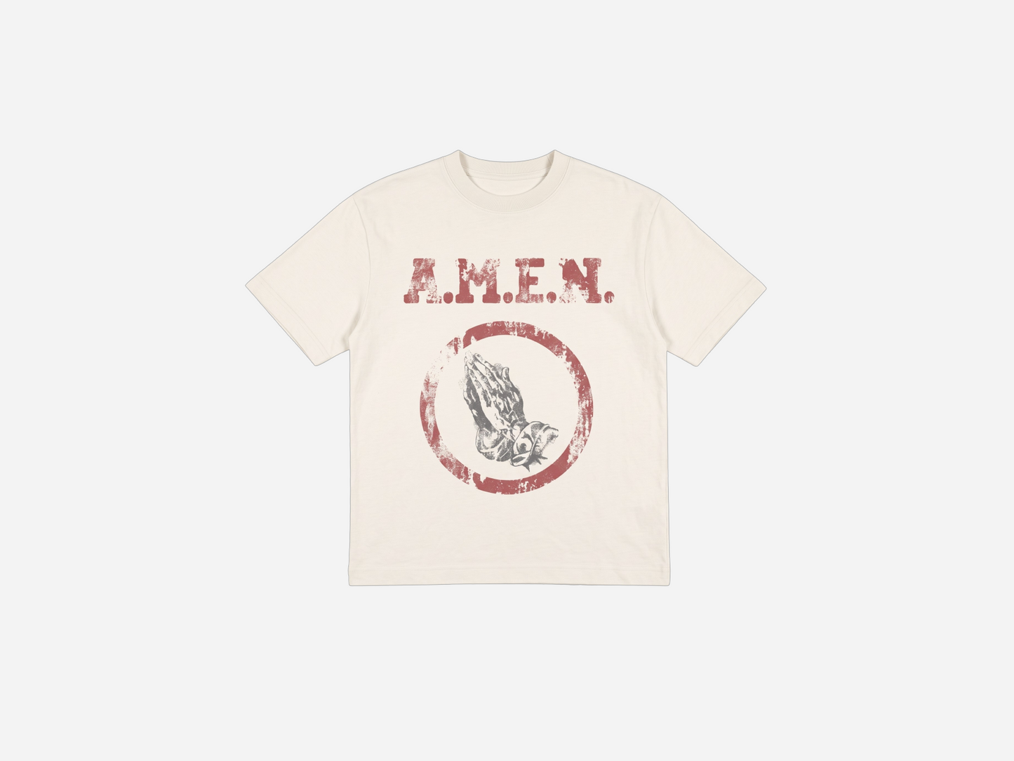 Amen Tee Ecru
