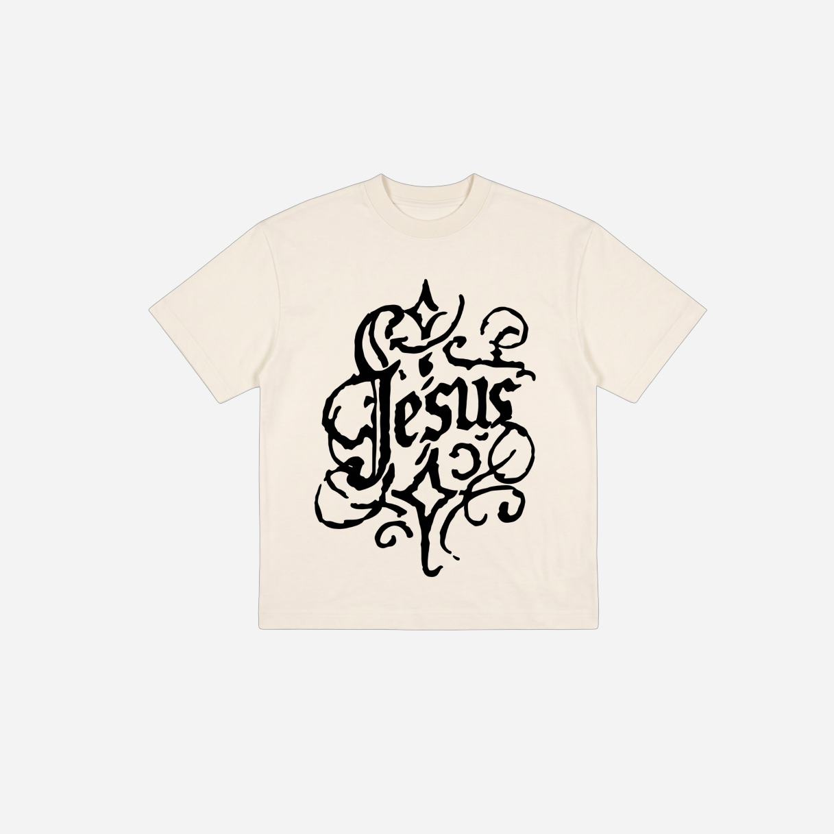 JESUS.™ Tee Ecru