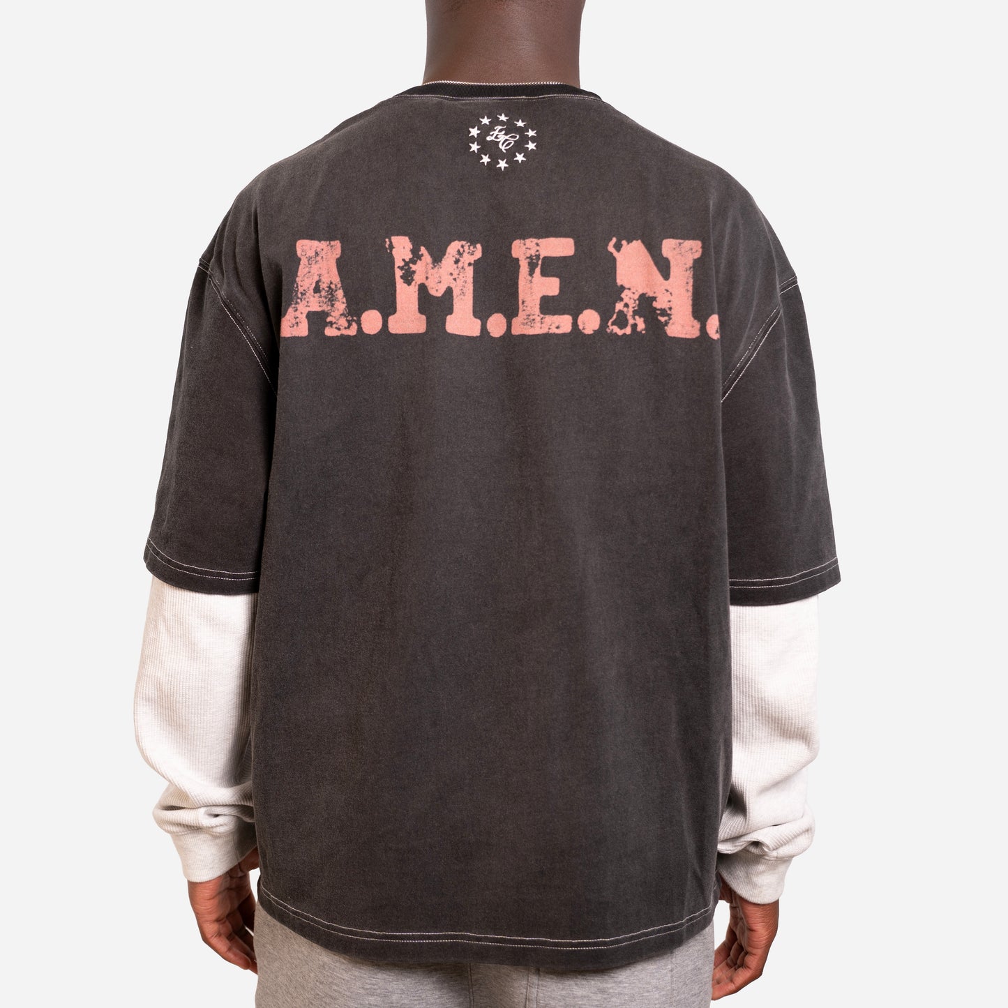 Amen Thermal layered tee