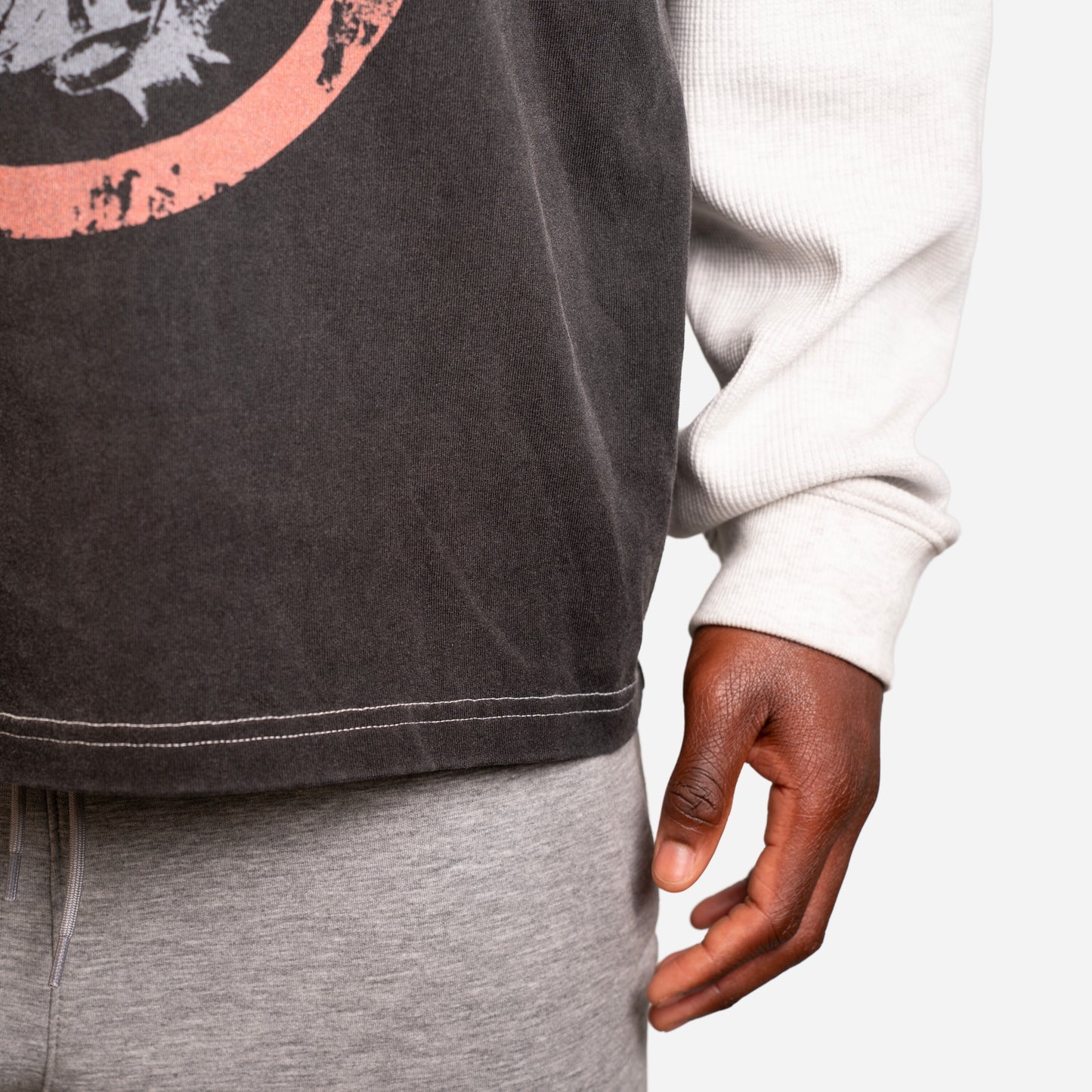 Amen Thermal layered tee